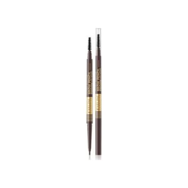 Eveline Micro Precise kredka do brwi 03 Dark Brown