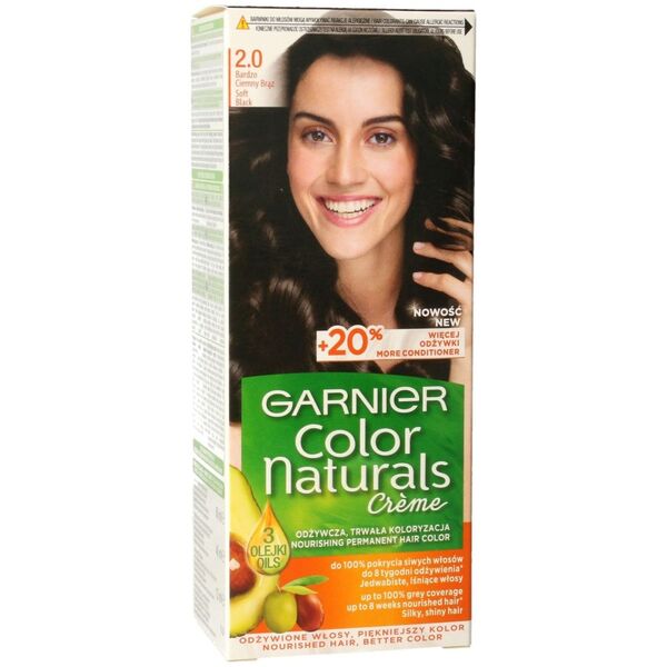 Garnier Krem koloryzujący do włosów Color Naturals Ciemny Brąz