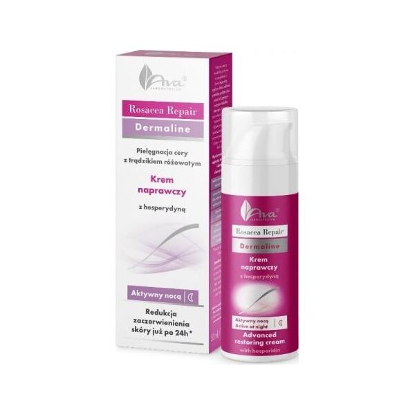 Ava Rosacea Repair - krem na noc cera naczyniowa i trądzik różowaty 50 ml