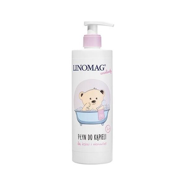 Linomag LINOMAG-PŁYN DO KĄPIELI DLA DZIECI I NIE MOWLĄT 400ML/K094/