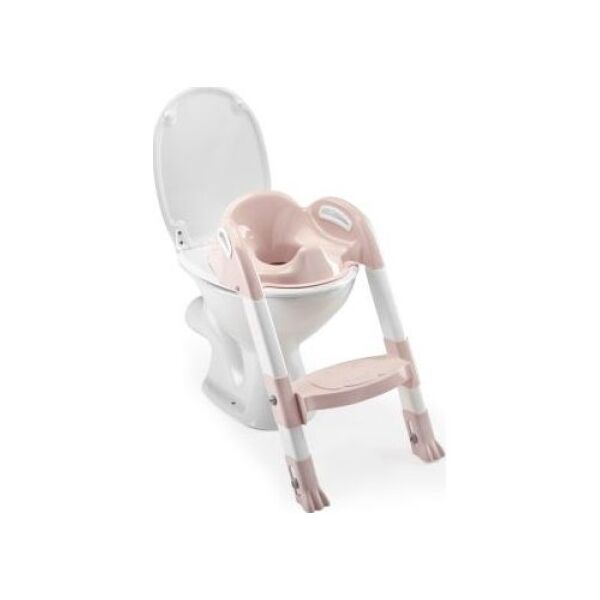 Abakus Nakładka na WC ze stopniem Thermobaby - różowa