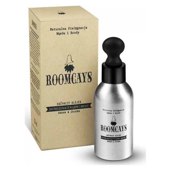 Roomcays ROOMCAYS_Odżywczy olejek do pielęgnacji brody i wąsów 50ml