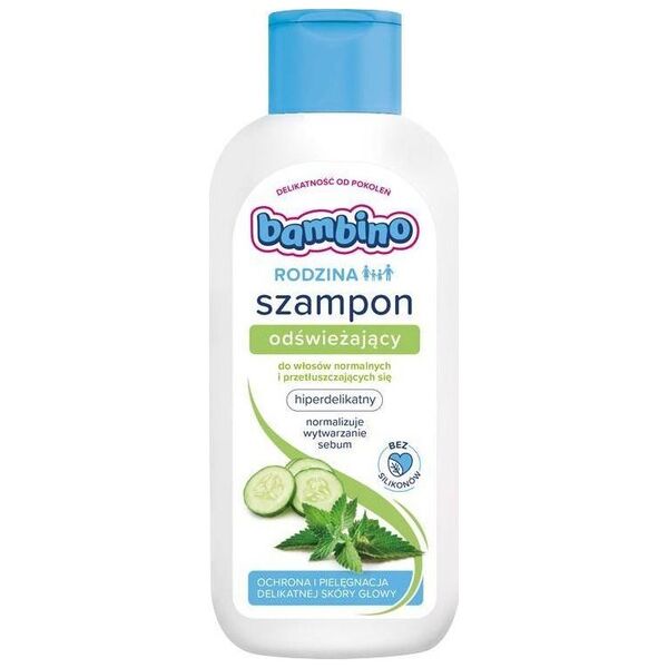 Bambino BAMBINO-RODZ.SZAMPON ODŚWIEŻAJĄCY 400ML