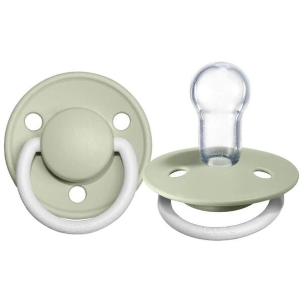 Bibs Bibs De Lux Smoczek uspokajający silikonowy Sage Night 0-36 m Bibs