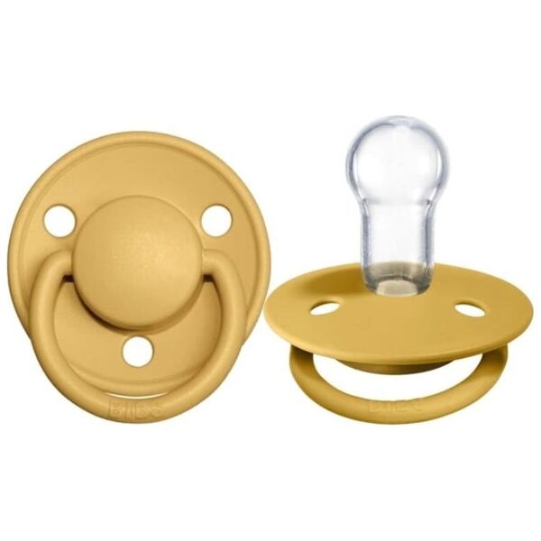 Bibs  De Lux Smoczek uspokajający silikonowy Honey Bee 0-36 m