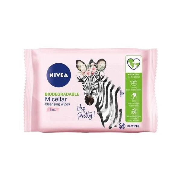 Nivea MicellAir Skin Breathe chusteczki do demakijażu twarzy i oczu 3w1