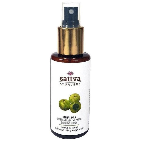 Sattva Wcierka blask i miękkość do skóry głowy Henna Amla 100 ml