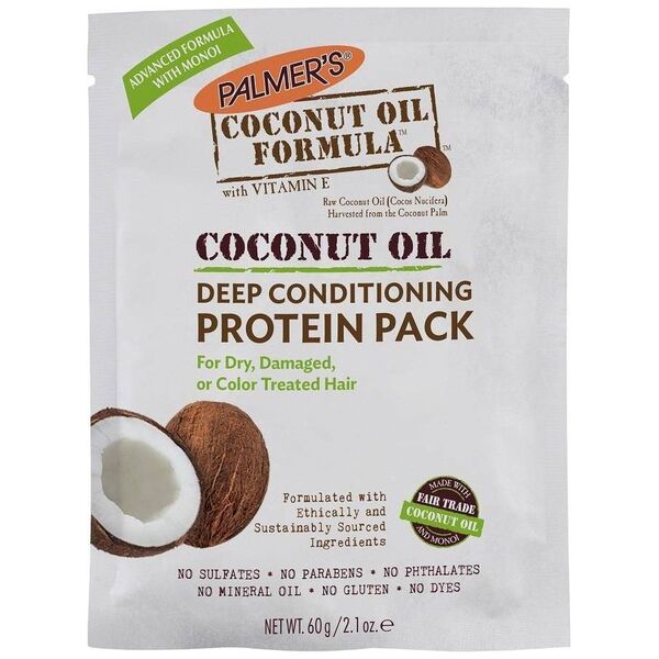 Palmer`s PALMER'S_Coconut Oil Formula Deep Conditioner Protein Pack kuracja proteinowa do włosów z olejkiem kokosowym 60g
