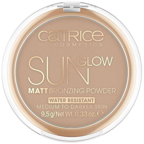 Catrice CATRICE_Sun Glow Matt Bronzing Powder Water Resistant Medium Skin puder brązujący 035 Universal Bronze 9,5g
