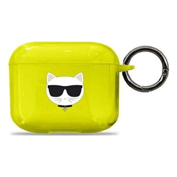 Karl Lagerfeld Etui ochronne KLA3UCHFY Choupette do AirPods 3 żółte
