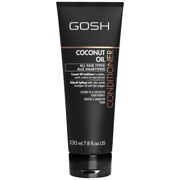 Gosh Odżywka do włosów Coconut oil głęboko regenerująca, 230ml