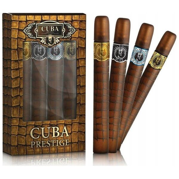Cuba Set Cuba Original Prestige Classic EDT 35ml + Black EDT 35ml + Platinium EDT 35ml + Legacy EDT  35ml  (5425017735885) - 5425017735885