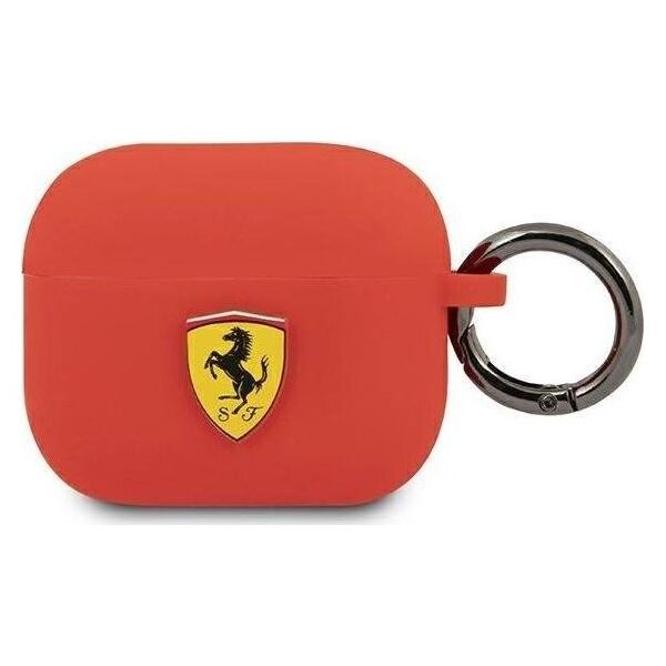 Ferrari Etui ochronne FEA3SILRE do AirPods 3 czerwone