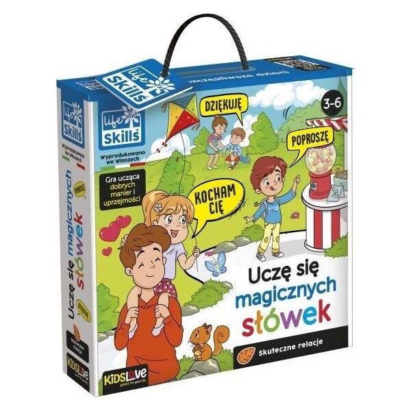 Lisciani Gra Life Skills Uczę się magicznych słówek
