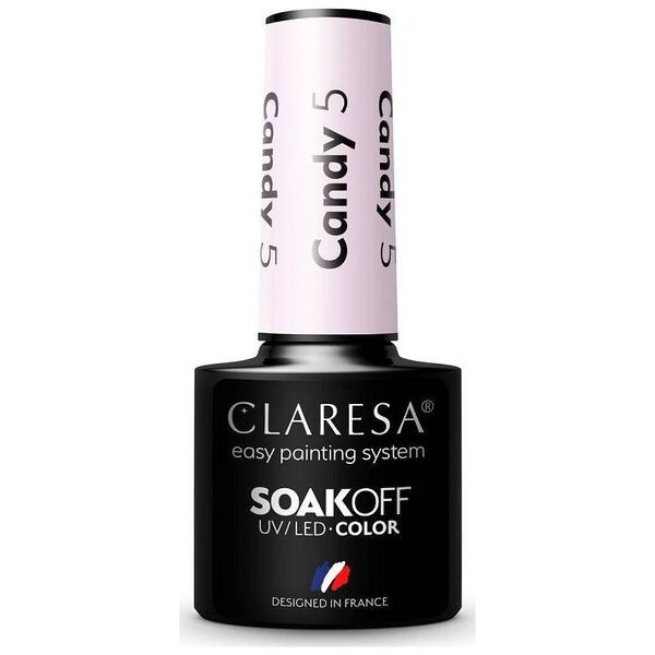 Claresa Claresa Soak Off UV/LED Candy lakier hybrydowy 5 5g