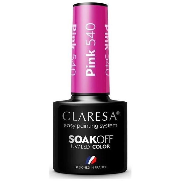 Claresa Soak Off UV/LED Pink lakier hybrydowy 540 5g