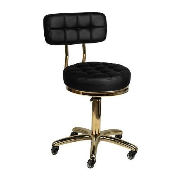 Activeshop Krzesło kosmetyczne GOLD AM-961 czarne universal