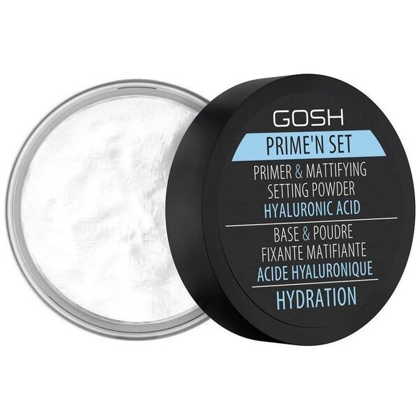 Prime Prime'n Set Powder utrwalająco-matujący puder/baza 3w1 z kwasem hialuronowym 003 Hydration 7g