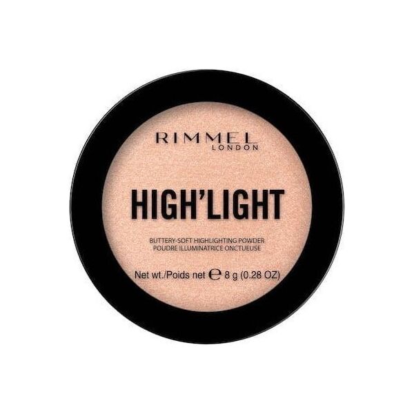 Rimmel  Rimmel High'light Buttery-Soft Highlighting Powder rozświetlacz do twarzy 002 Candlelit 8g