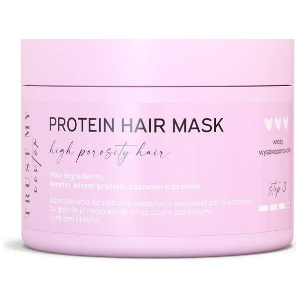 Trust Protein Hair Mask proteinowa maska do włosów wysokoporowatych 150g