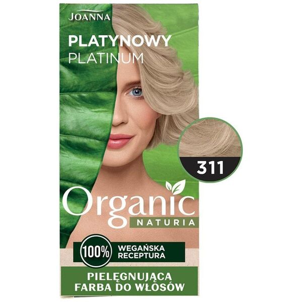 JOANNA PROFESSIONAL Joanna Naturia Organic pielęgnująca farba do włosów 311 Platynowy