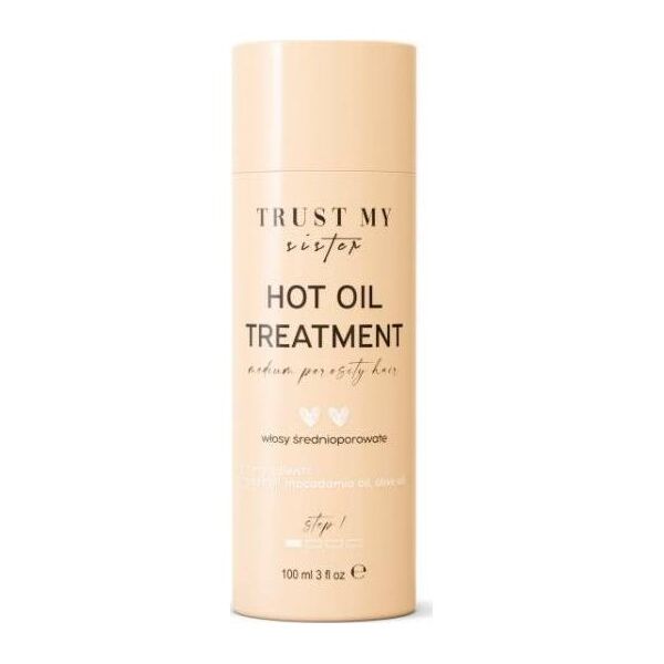 Trust my Sister Olej do Włosów Średnioporowatych 100ml