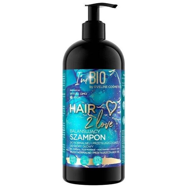 Eveline Eveline Hair 2 Love Balansujący Szampon do włosów normalnych i przetłuszczających się 400ml