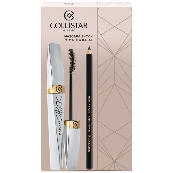 Collistar Collistar Shock Set Tusz do rzęs 8ml Black zestaw upominkowy
