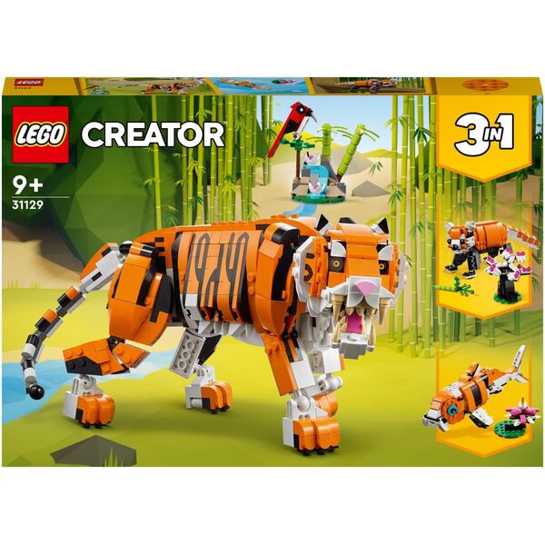 LEGO Creator 3 w 1 Majestatyczny tygrys (31129)