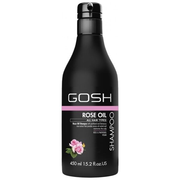Gosh GOSH szampon do włosów ROSE OIL 450ml