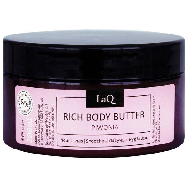 LaQ LAQ_Rich Body Butter bogate masło do ciała 200ml