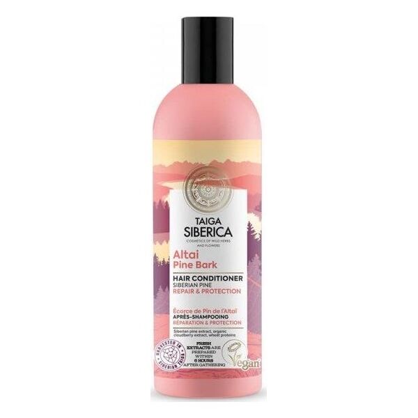 Natura Siberica SIBERICA PROFESSIONAL_Taiga Natural Hair Conditioner Repait and Protection odbudowująco-ochronna odżywka do włosów Altai Pine Bark 270ml