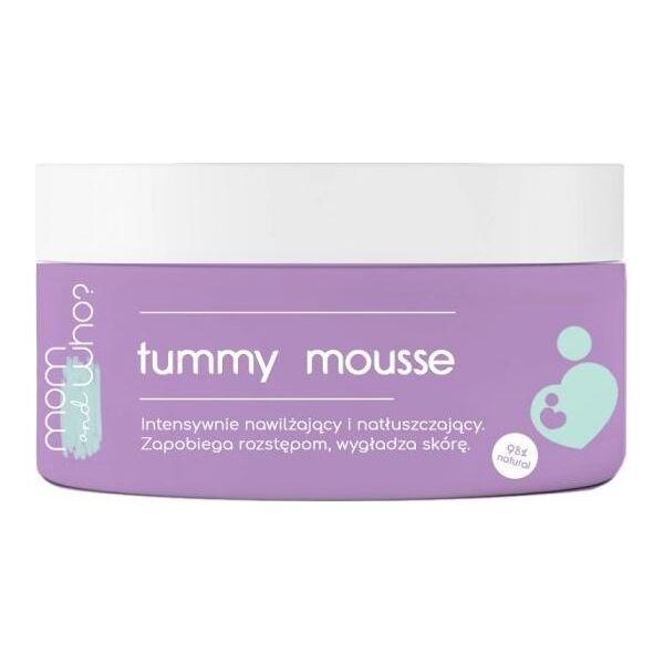 Mom And Who? MOM AND WHO_Tummy Mousse mus nawilżający do skóry brzuszka 100ml