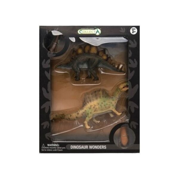 Figurka Collecta Dinozaury Spinozaur i Stegozaur