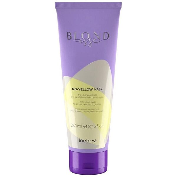 Inebrya INEBRYA_Blondesse No-Yellow Mask maska do włosów blond, rozjaśnionych, z pasemkami i siwych 250ml