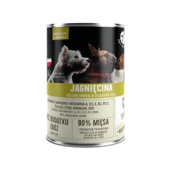 Pet Republic PIES puszka JAGNIĘCINA sos /6 400g