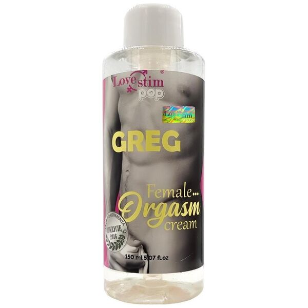 Love Stim LOVE STIM_Greg Orgasm Cream Female olejek orgazmowy dla kobiet 150ml