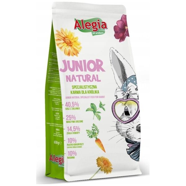 Alegia ALEGIA JUNIOR NATURAL D/KROLIKA 650G 0043