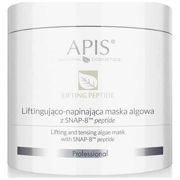 Apis APIS_Lifting Peptide Algae Mask liftingująco-napinająca maska z SNAP-8™ Peptide do cery dojrzałej i odwodnionej z tendencją do zmarszczek 200g