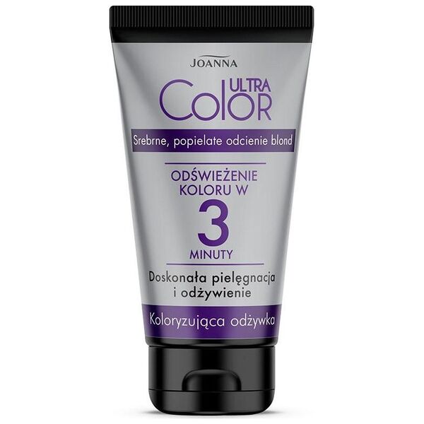 Joanna Joanna Ultra Color koloryzująca odżywka srebrne popielate odcienie blond 100g