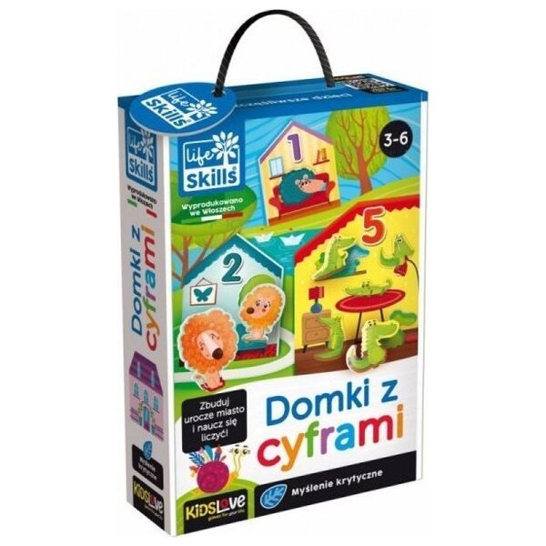 Lisciani LISCIANI LIFE SKILLS DOMKI Z CYFRAMI