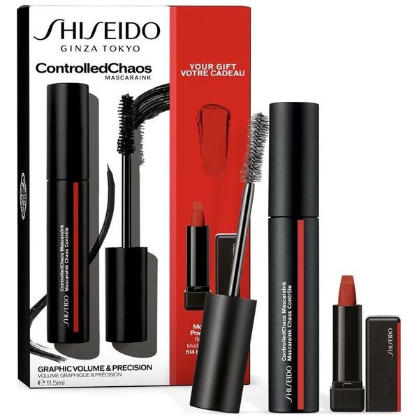 Shiseido SHISEIDO SET (MASCARAINK + MINI MODERN MATTE LIPSTICK)