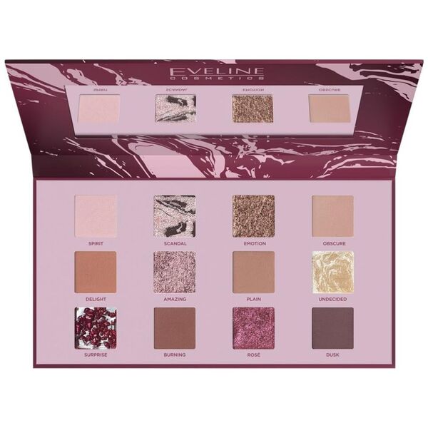 Eveline EVELINE_Nudes Shooking paleta cieni do powiek 9,6g