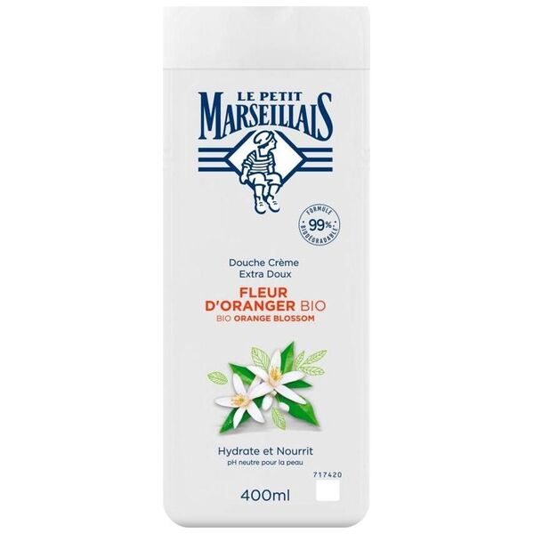 Le Petit Marseillais Żel pod prysznic Kwiat Pomarańczy 400ml