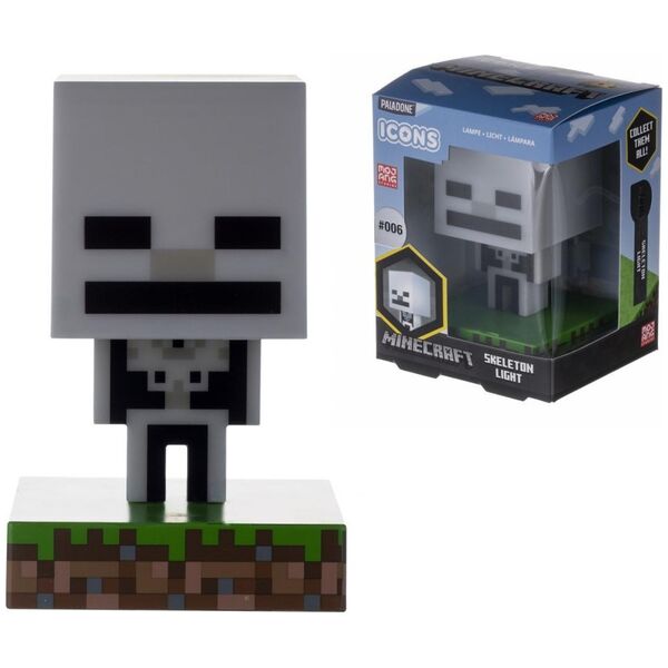Figurka Paladone MINECRAFT - ŚWIECĄCA FIGURKA SKELETON
