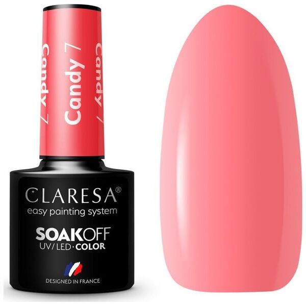 Claresa CLARESA Lakier hybrydowy CANDY 7 -5g