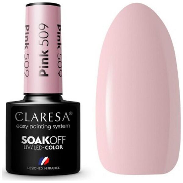 Claresa CLARESA Lakier hybrydowy PINK 509 -5g