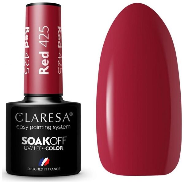 Claresa CLARESA Lakier hybrydowy RED 425 -5g