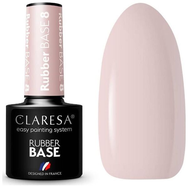 Claresa Claresa Rubber Base- Baza Kauczukowa Nr 8