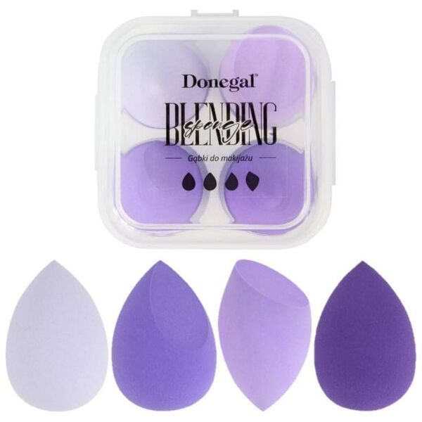 Donegal DONEGAL GĄBKA do makijażu Blending Sponge w etui (4345)  1op-4szt